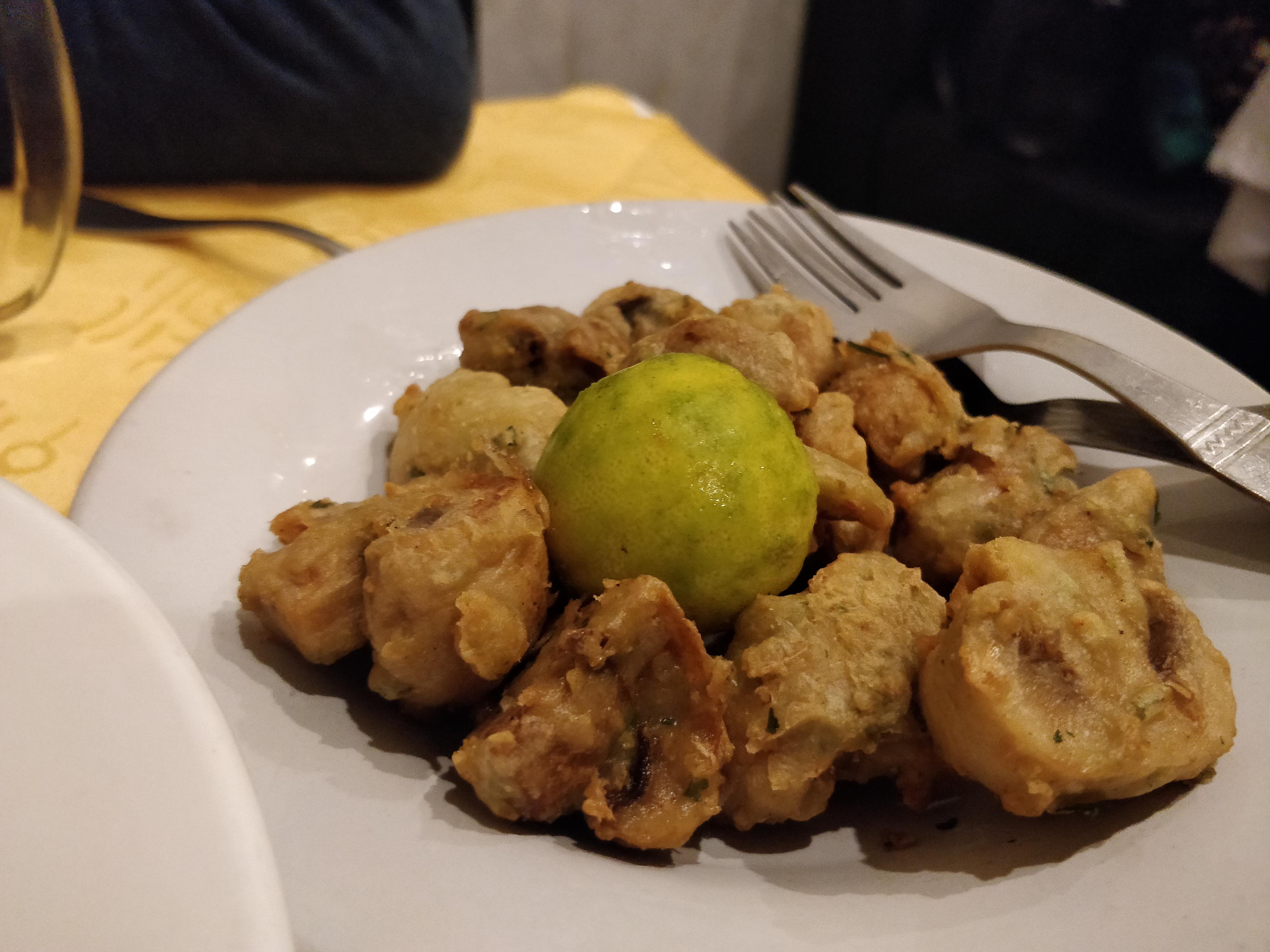 spring button mushroom